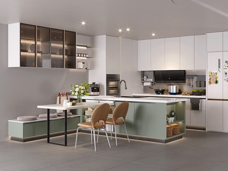 Suofeiya balcony cabinetry — weatherproof enclosure